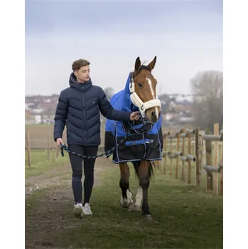 Pánská bunda Equitheme Michael, modrá - vel. M