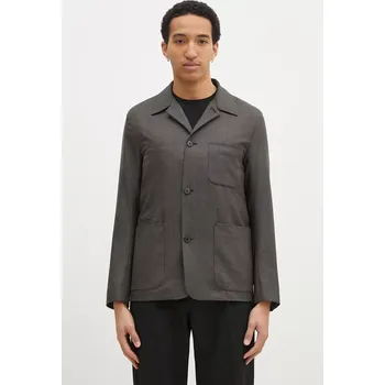 Dámské sako Vlněné sako Paul Smith šedá barva, M1R-017X-P02569, XL, 90Y