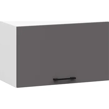Kuchyňská skříňka Závěsná kuchyňská skříňka OLIVIE 60x29 cm matná bílá/matná grafitově šedá