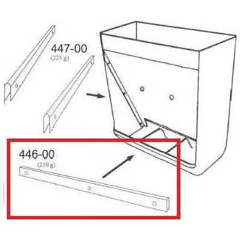 Přední ochranná lišta pro Samokrmítko 34590