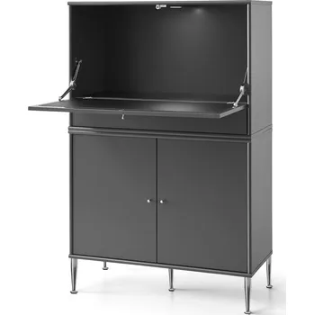 Vinotéka Tmavě šedá vinotéka 89x76 cm Mistral 004 - Hammel Furniture ID_1475578