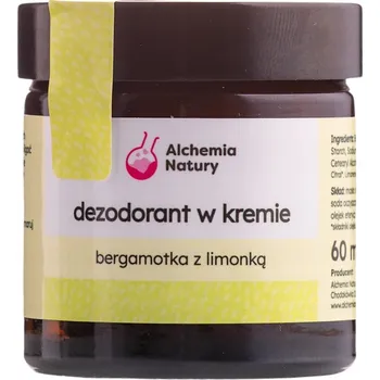 Deodorant v krému Bergamot a Limetka 60 Ml - Alchemia Natury
