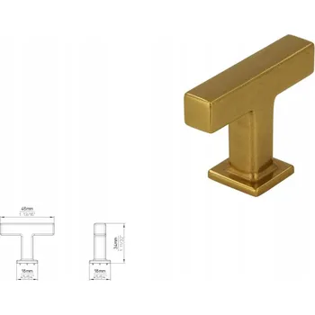 Nábytkové kování Nábytková úchytka SIRO 2520-46ZN83 starožitné zlato