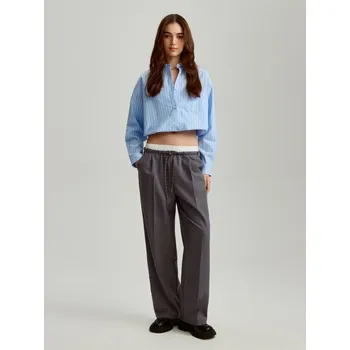 Baggy kalhoty - XS - House - tmavošedý - 382CK-90M