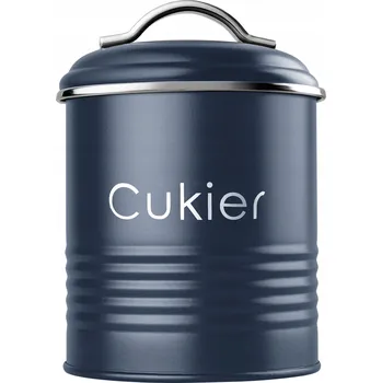 Dóza na potraviny KADAX NÁDOBA NA CUKR POTRAVINY S VÍKEM PLECHOVKA