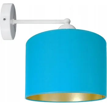 Nástěnné svítidlo Moderní nástěnné svítidlo tyrkysové stínidlo 20 cm, do obýváku, LED