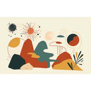 Plakát Plakát Vesmír Barev bez rámu 91,5 x 61 cm