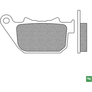 Brzdová destička brzdové destičky, NEWFREN (směs ROAD HD SINTERED) 2 ks v balení M502-1025