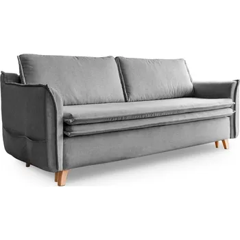 Pohovka Šedá rozkládací pohovka 225 cm Charming Charlie – Miuform ID_1548210