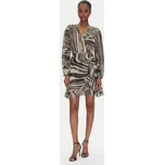 Rinascimento Každodenní šaty CFC0019848002 Béžová Regular Fit M