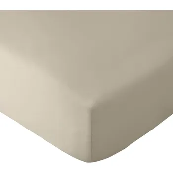 Prostěradlo Béžové napínací prostěradlo 135x190 cm So Soft Easy Iron – Catherine Lansfield ID_1610538