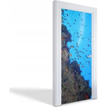 Fototapeta Samolepka samolepící dekorace na dveře a nábytek Podmořský svět 85 x 205 cm