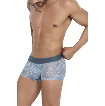 Pánské erotické prádlo Boxerky CLEVER AVALON šedo-modré L - s kupónem KUP15 cena 290 Kč + extra diskrétní expedice