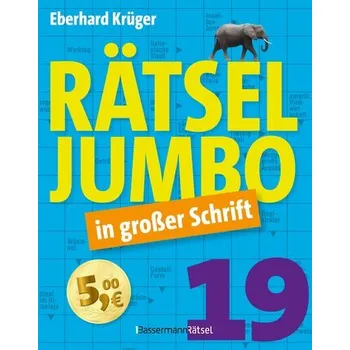 Rätseljumbo in großer Schrift 19 - Krüger, Eberhard