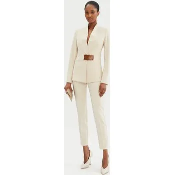 Pánské kalhoty Rinascimento Kalhoty z materiálu CFC0122733003 Béžová Regular Fit XL