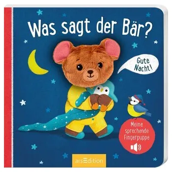 První čtění Meine sprechende Fingerpuppe: Was sagt der Bär? - Motzko, Juliana