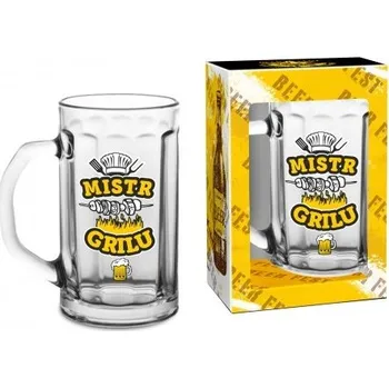 Sklenice Půllitr - Mistr grilu