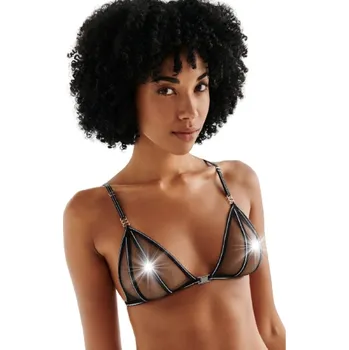 Dámské erotické prádlo Podprsenka BRACLI MANHATTAN CROSS černá M - s kupónem KUP15 cena 928 Kč + extra diskrétní expedice