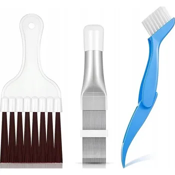 Praní a péče o prádlo KARTÁČE NA ČIŠTĚNÍ KLIMATIZACE, PRAČKY, SUŠIČKY - SADA 3 KUSŮ