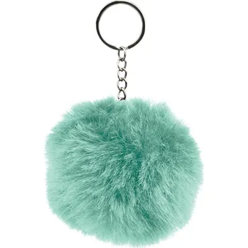 Tyrkysová pom-pom klíčenka Eryas