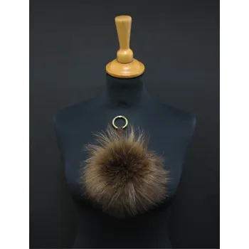 Špongr Kožešinová bambule na kabelku BAMK209