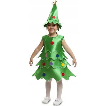 Karnevalový kostým Kostým Vánoční stromeček Převlek Strom 116 Zelená Unisex