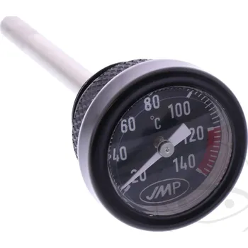 Olejový teploměr černý na moto Honda (CBR 600F/1000F, CB750/1000, CBX 550/650/750, CX 500, GL500/650, NT 650/700 Deauville, NTV 650, VT 500, VT 600 Shadow, VT 750, XL 600/650 V Transalp, XLV 750 R, XRV 650/750 Africa Twin) (Závit 24x3, délka měrky 69 mm)