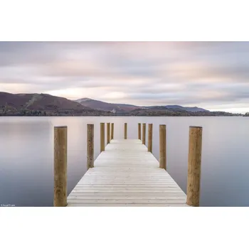 Obraz Plakát Jezerní krajina bez rámu 30 x 20 cm