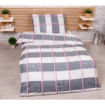 Povlečení Bavlněné povlečení - Obdélníky Velikost: 70x90, 140x200 cm