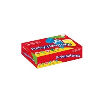 Set školních potřeb Farby plakatowe szkolne 8 kolorów x 20ml