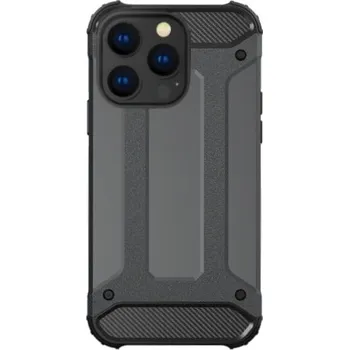 Pouzdro na mobilní telefon Super odolný "Armor" kryt pro iPhone 16 Pro Max - tmavě šedý