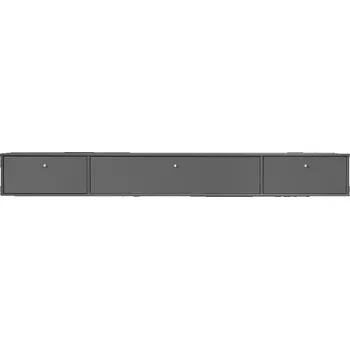 Televizní stolek Antracitový TV stolek 176x22 cm Mistral – Hammel Furniture ID_1669496