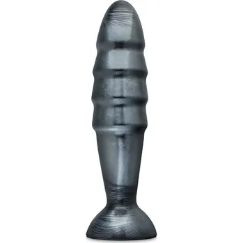 Anální kolík Anální zástrčka Blush JET DESTRUCTOR PVC Černá (Ø 6,7 cm)