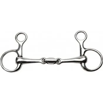 Udidlo pro koně Udidlo baucher 2xlomené Ekkia - vel. 11,5 cm