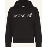 Moncler Enfant Dětská Mikina S Kapucí, černá, 128