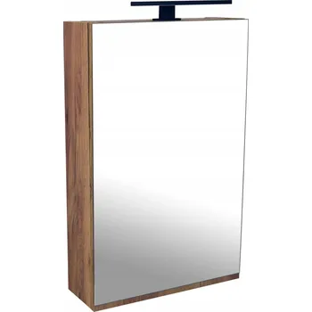 Zrcadlo Zrcadlová skříňka závěsná Atica GO 50 ZS LED-B s osvětlením Libovolná LED 30 B, č