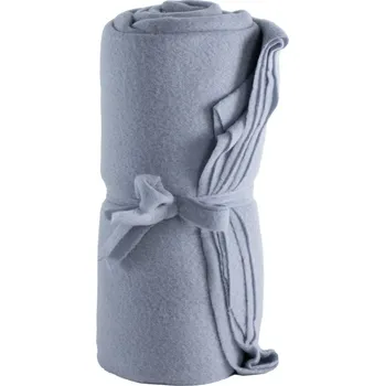 deka Modrá fleecová deka 130x160 cm Riso – Tiseco Home Studio ID_1695210