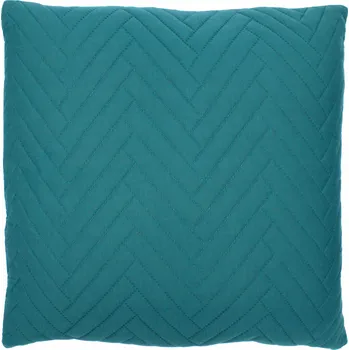 Povlak na dekorativní polštářek Povlak na polštář dekorační JASIEK tmavě tyrkysový 40x40
