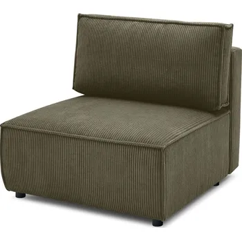 Pohovka Světle zelený manšestrový modul pohovky, středový díl Nihad modular – Bobochic Paris ID_1594122