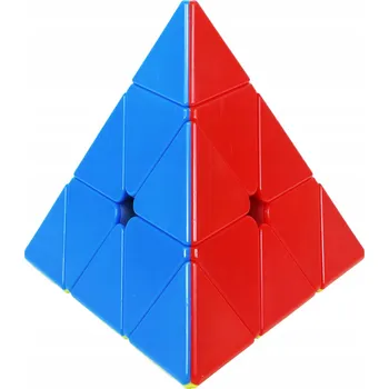 Hlavolam QiYi MS Magnetická Pyraminx Kostka - Barevná