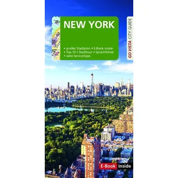 Cestování GO VISTA: Reiseführer New York - Glaser, Hannah [DE] (2025, Brožovaná, Vista Point Verlag GmbH)