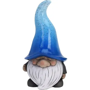Zahradní dekorace PROGARDEN Zahradní trpaslík dekorace 23 cm modrá KO-252213020modr