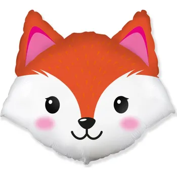 GoDan Fóliový balónek 14" - happy birthday - Liška