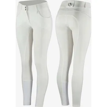 Jezdecké kalhoty Dámské závodní rajtky Horze Aubrey, bílé - vel. 42
