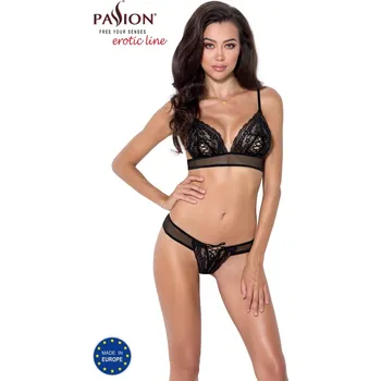 Dámská erotická souprava Souprava PASSION ERZA SET black 2XL/3XL - s kupónem KUP15 cena 551 Kč + extra diskrétní expedice