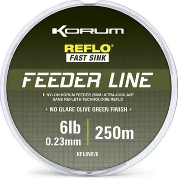 KORUM Vlasec Feeder Line 250m 0,23mm 6lb
