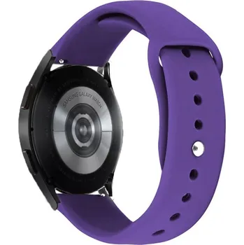 Příslušenství k chytrým hodinkám Silikonový řemínek 18mm pro hodinky Samsung / Huawei / Xiaomi / Garmin Barva: Fialová, Typ: 3