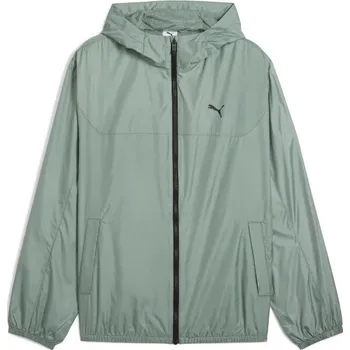 Pánská větrovka Pánská větrovka Puma ESSENTIALS REGULAR WINDBRAKER XL Zelená, Černá