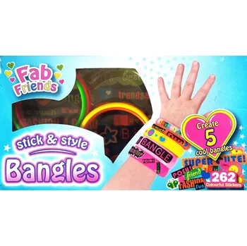 Náramek Dětský náramek 5ks s nálepkami 262ks ks