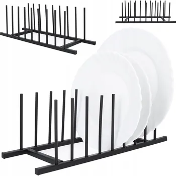 Obraz Stojan organizér na talíře poklice kovový loft